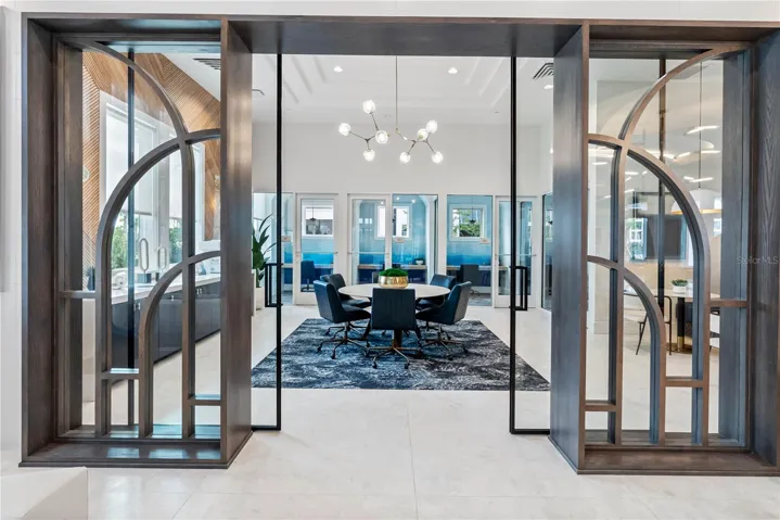 Remote Office Area incl Private Office, Meeting Room and Printer