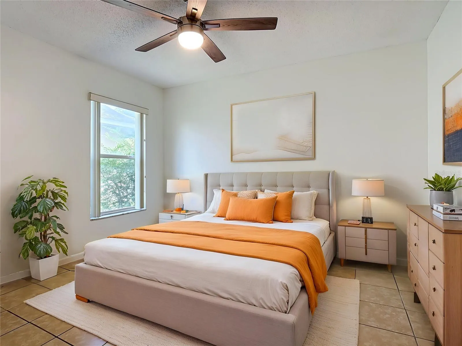 Bedroom 3 - staged