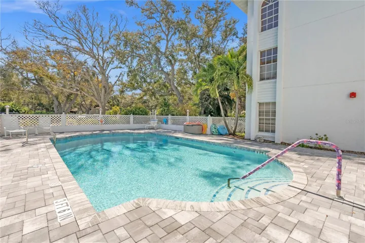 Resort-style community pool included in HOA