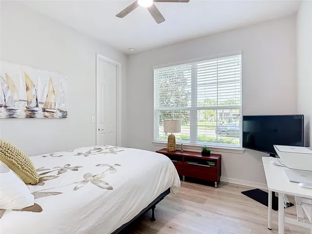 Third bedroom with walk-in closet