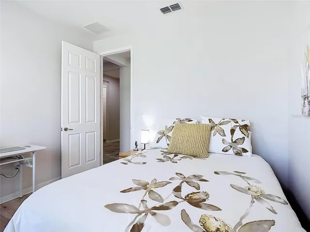 Third bedroom with walk-in closet