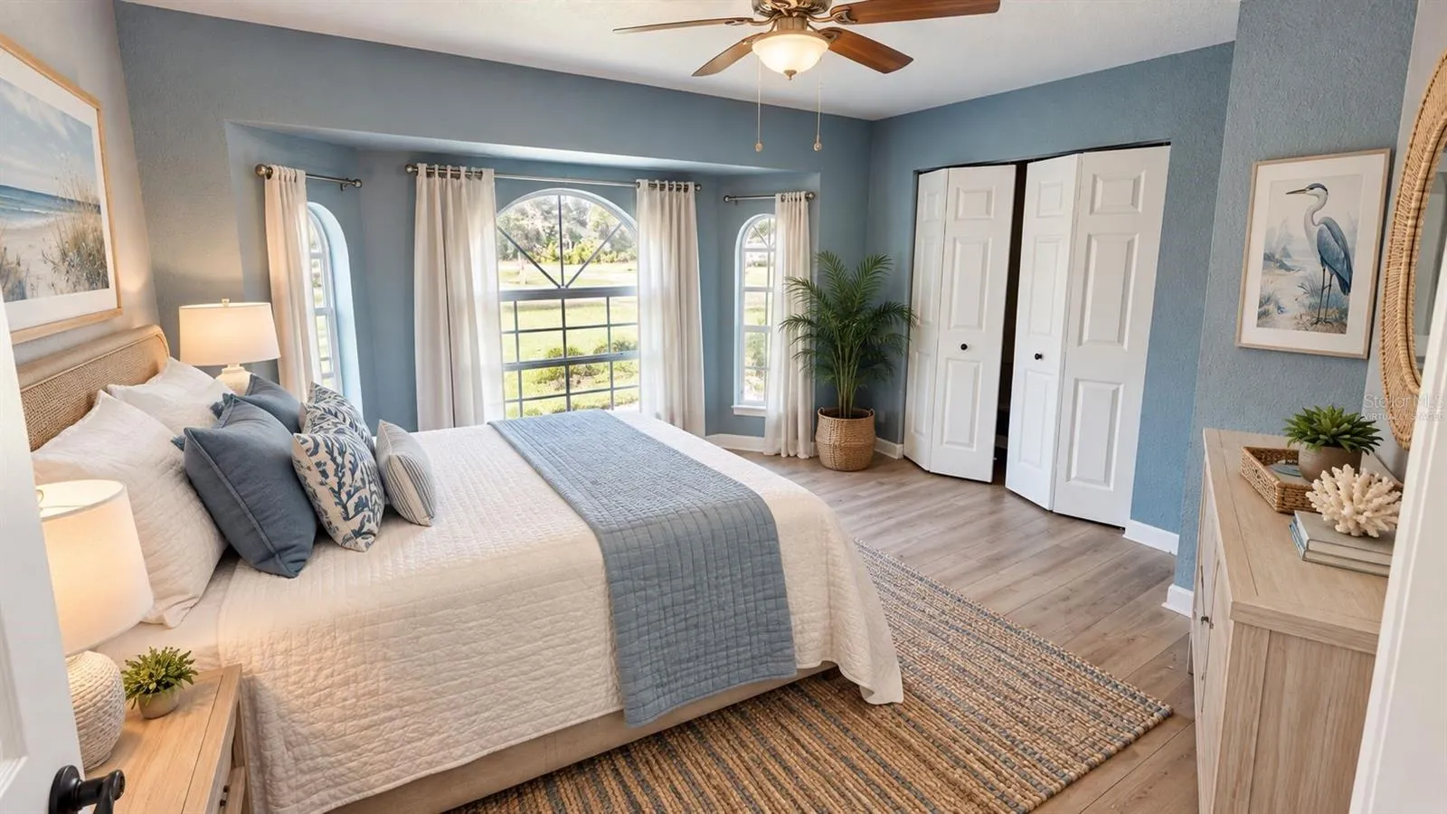 VIRTUALLY STAGED BEDROOM 2