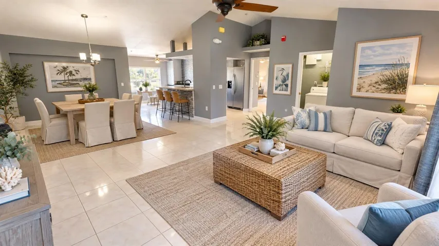 VIRTUALLY STAGED GREAT ROOM