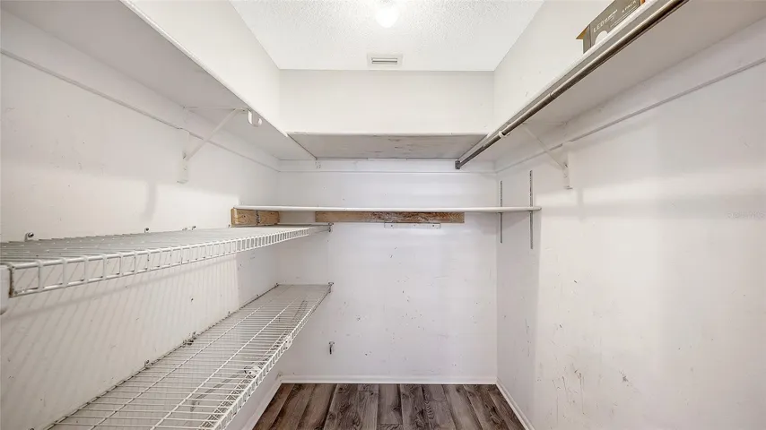 Guest walk in closet