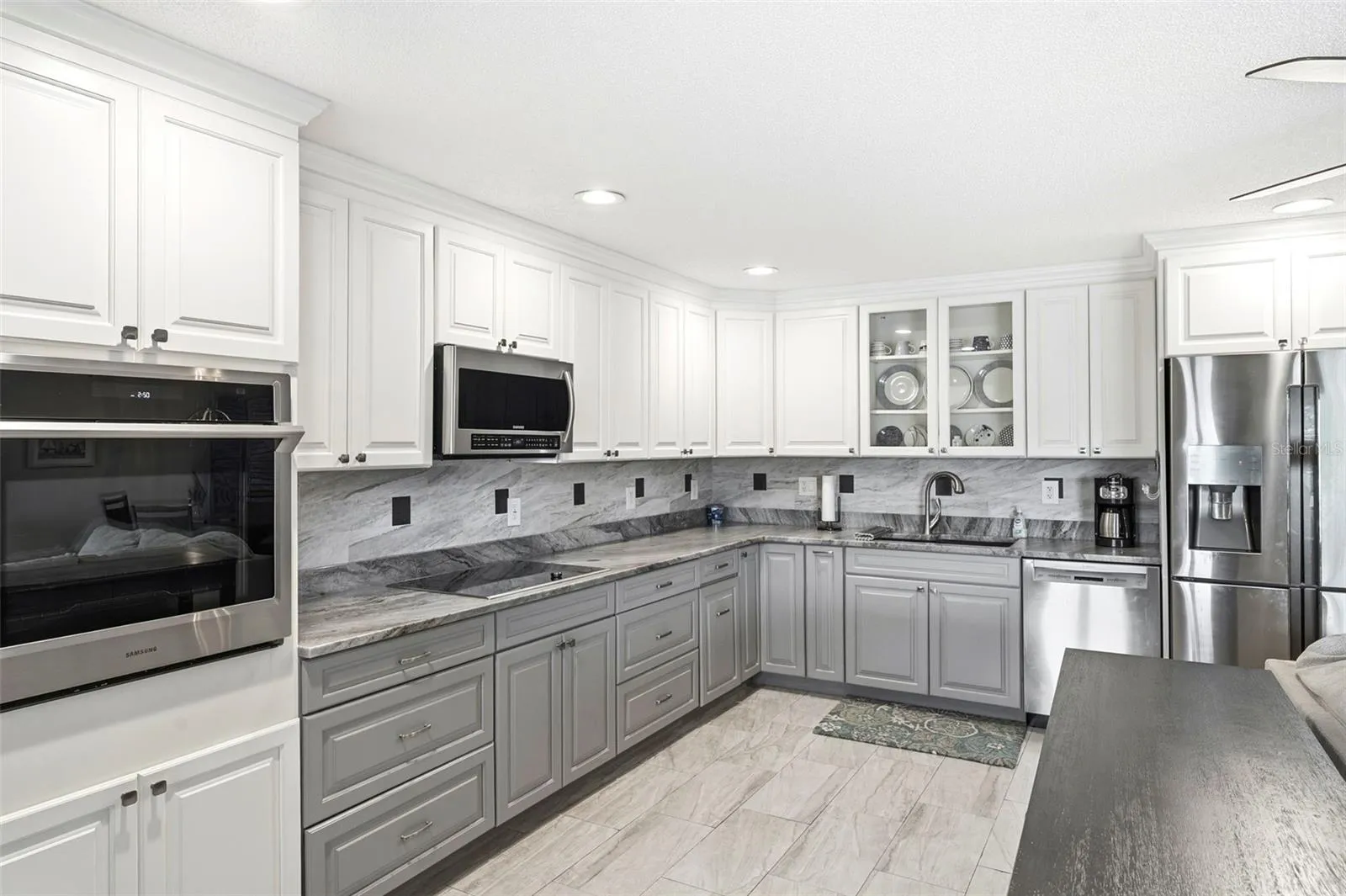 Open floor plan.