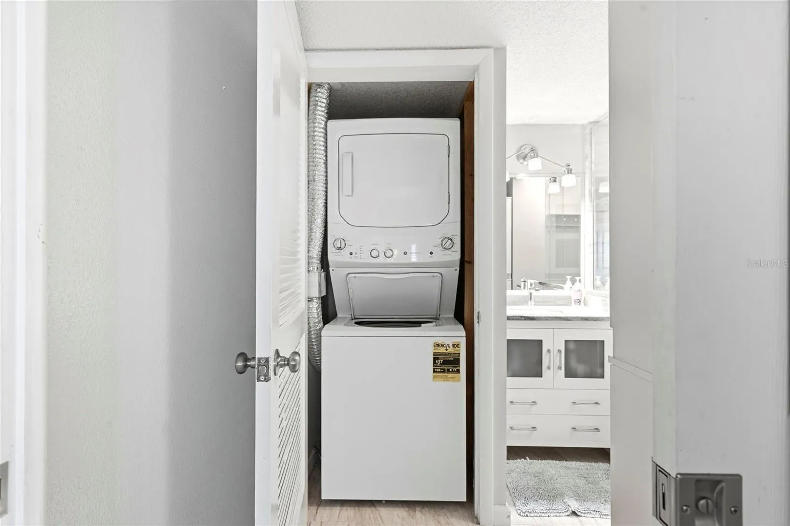 Laundry in unit.