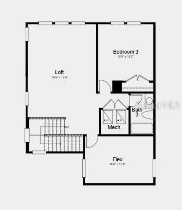 Floor 2 - Additional Highlights Include: pull out pot drawers in the kitchen, glass front cabinets, quartz countertops, and 8' interior doors