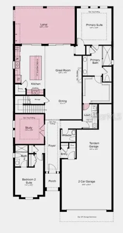 Floor 1 - Additional Highlights Include: pull out pot drawers in the kitchen, glass front cabinets, quartz countertops, and 8' interior doors