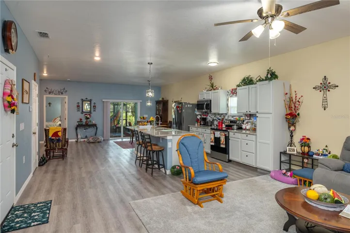 #2 view of kitchen from entryway.