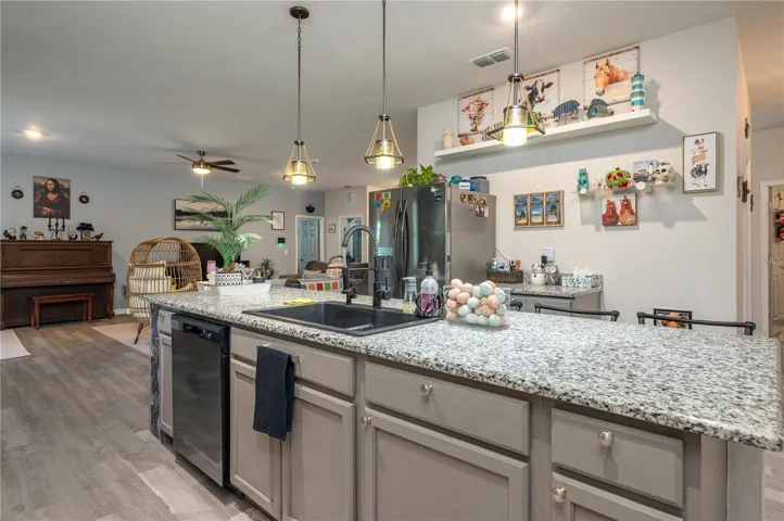#1 kitchen. Island sink