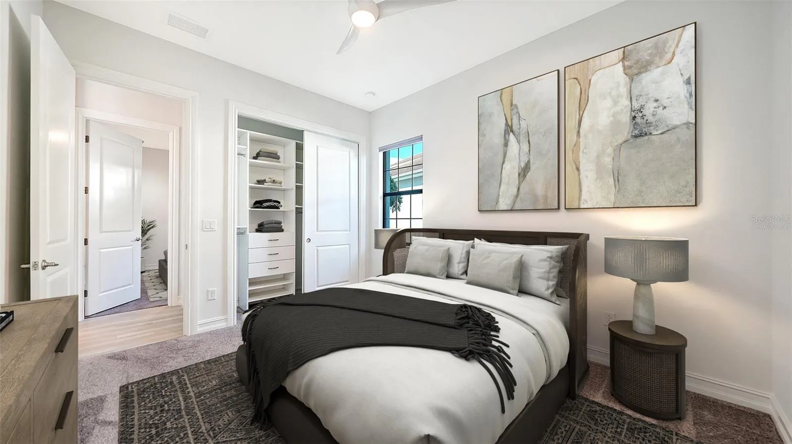 Bedroom 4 - Virtually Staged