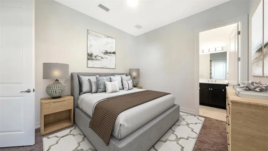 Bedroom 3 - Virtually Staged