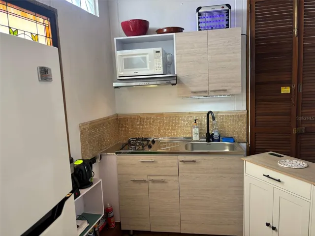 Penthouse kitchenette.