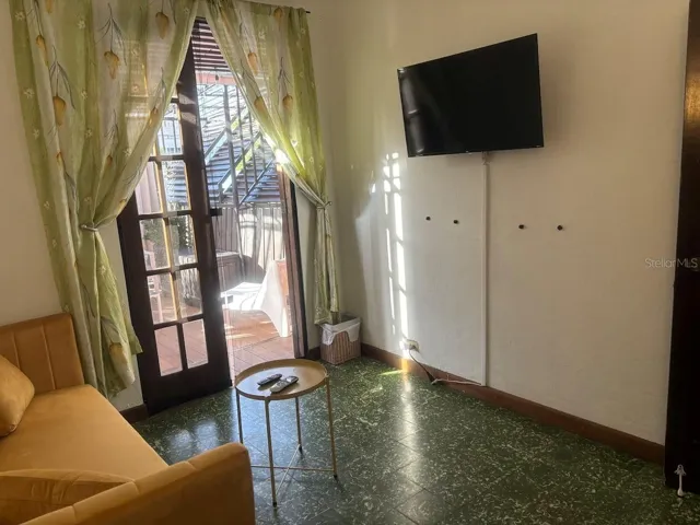 2nd floor bedroom #2 used as TV room can fit queen or king bed.