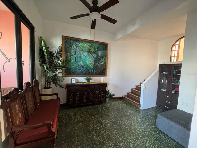 2nd floor is a flexible space used for dining room, family room, etc.