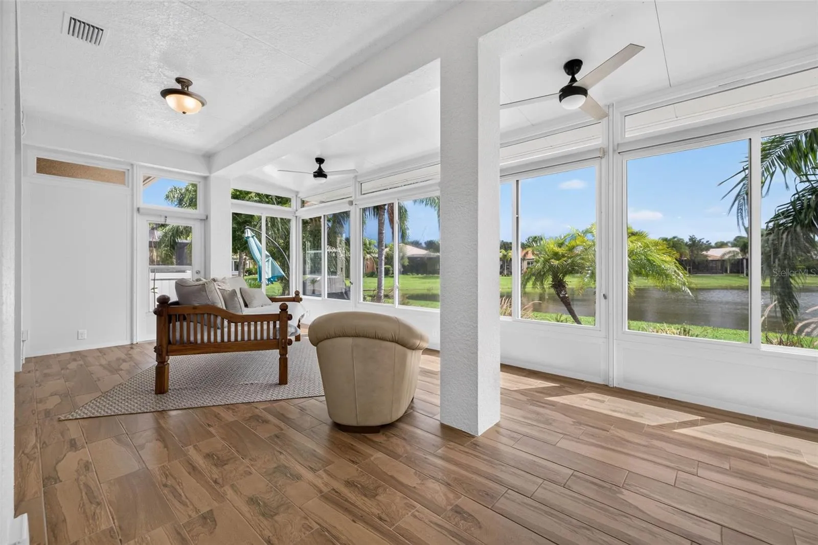 heated and cooled florida room