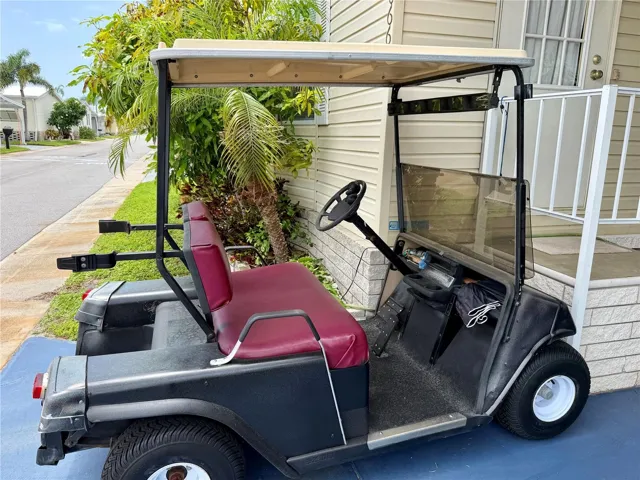 Golf Cart sold with Home