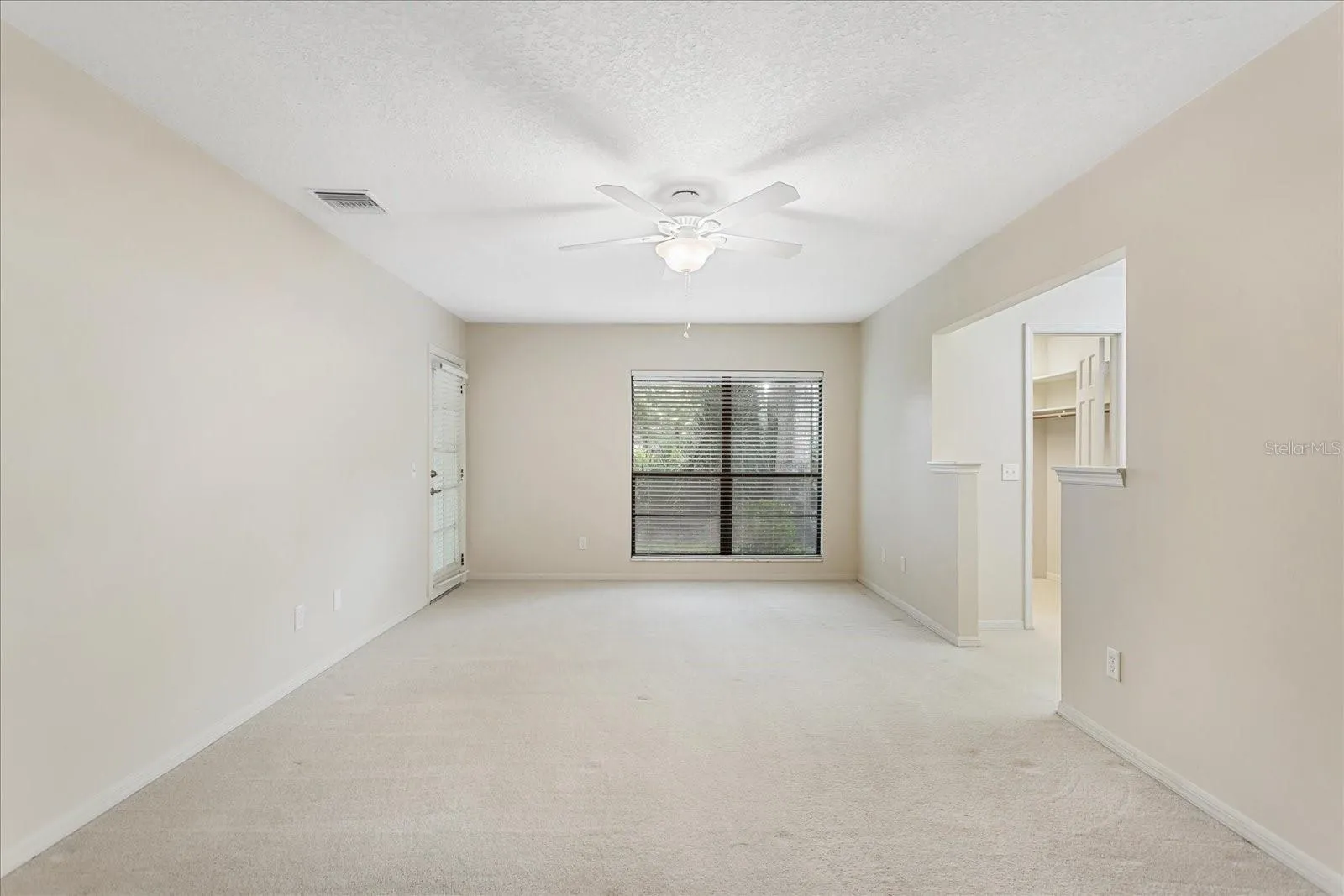 Primary suite, space for king size bed and seating area