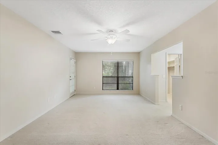 Primary suite, space for king size bed and seating area