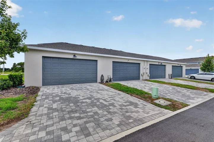 2 car attached garage