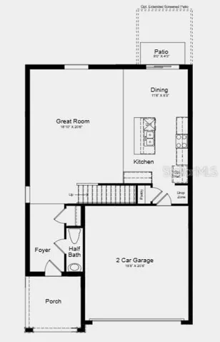 Additional Highlights Include: Stone front exterior, washer, dryer, refrigerator and 2