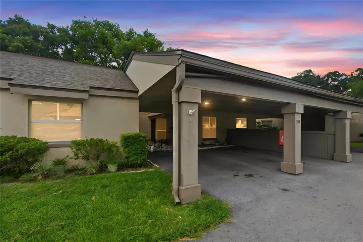 Exterior Front - 2 Car Carport