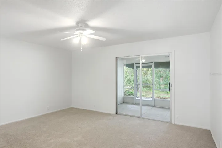 Primary Bedroom w/ greenway views