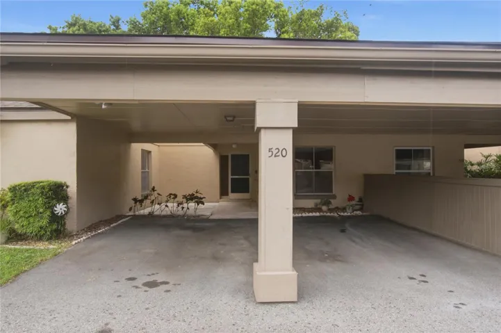 Front Exterior 2 Car Carport