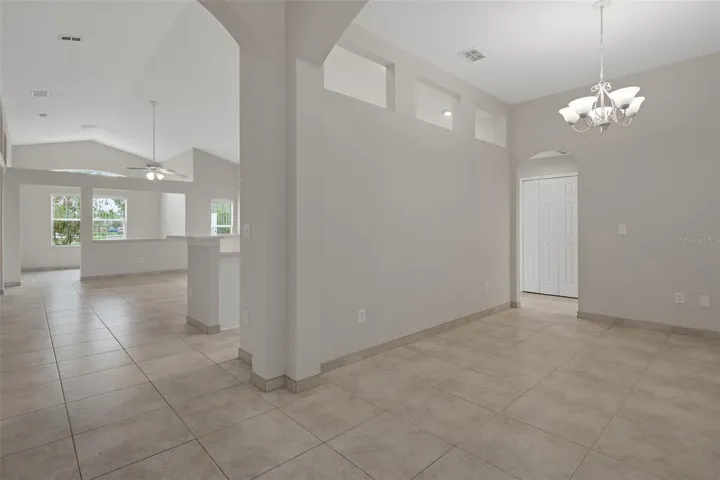 View from foyer