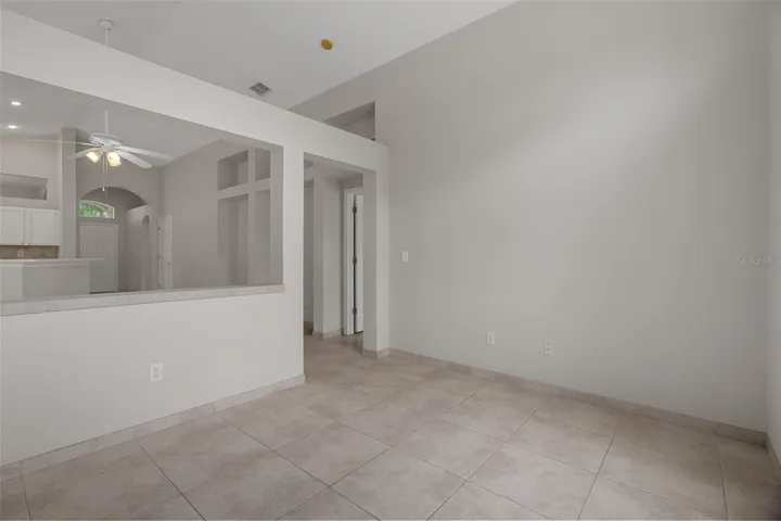 Bonus room looking toward living room