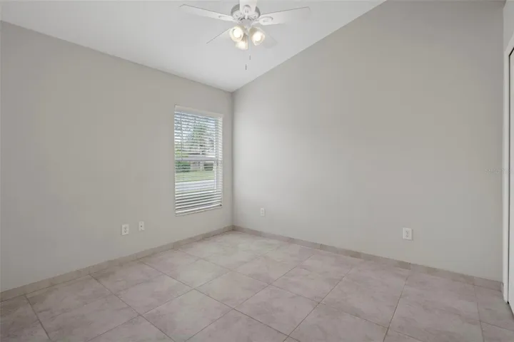 Side bedroom without virtual staging