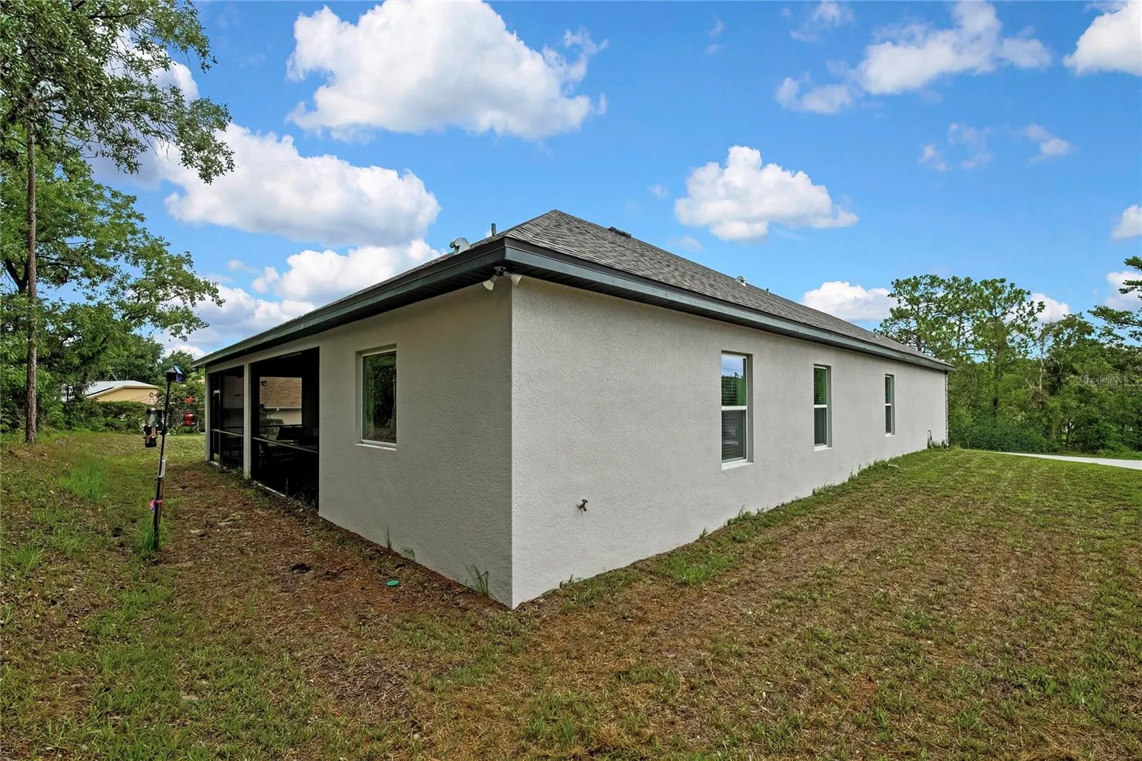 other side of exterior