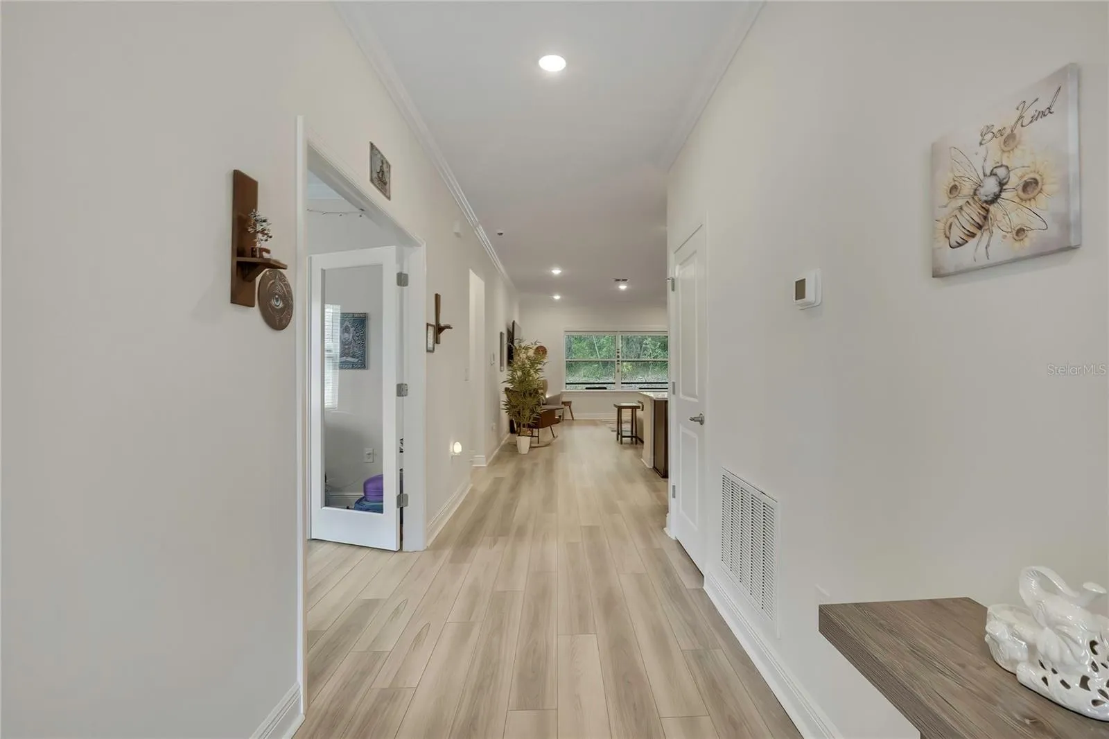 lets take the walk down the foyer