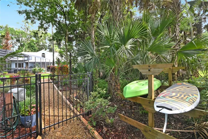 Kayak and SUP stand.