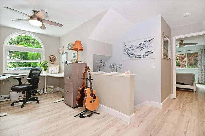 Upstairs loft