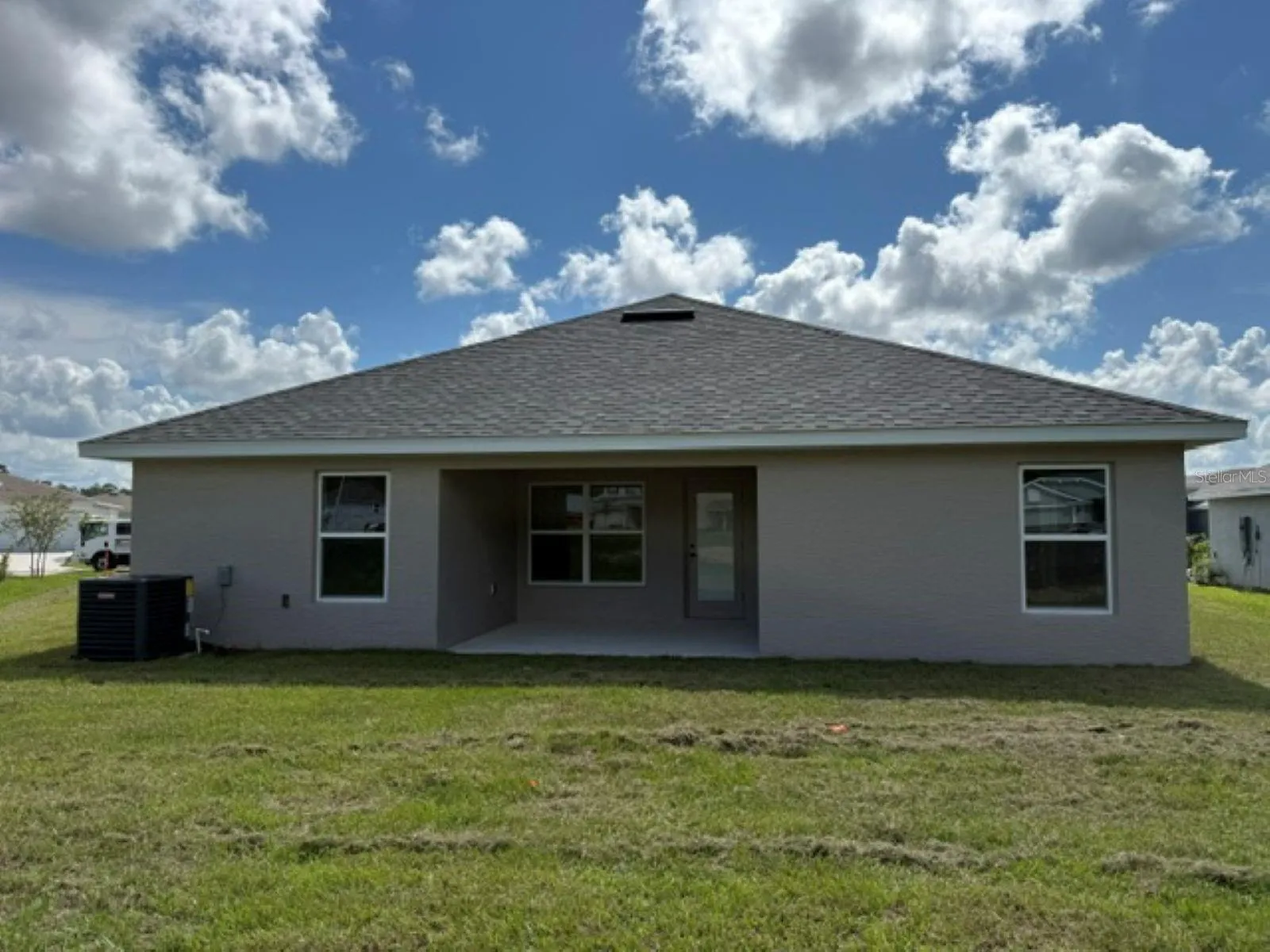 Covered Rear Porch