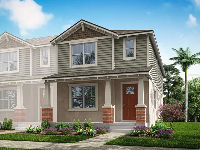 Rainwood - Catalina II Floorplan - Craftsman Elevation - Architect's Rendering