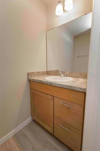 Half bath in primary