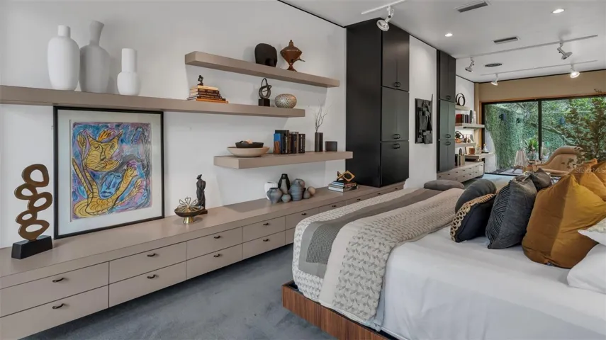 The Owner's Suite Bedroom - one of six rooms
