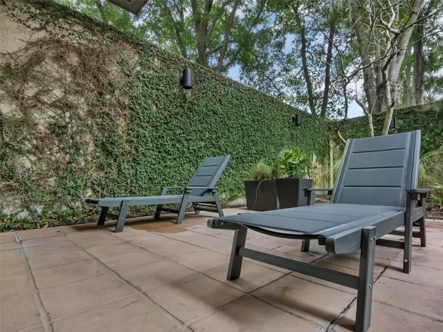 The Private In- Law Patio with 8" Wall