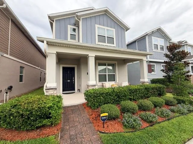 Front of Home facing Park