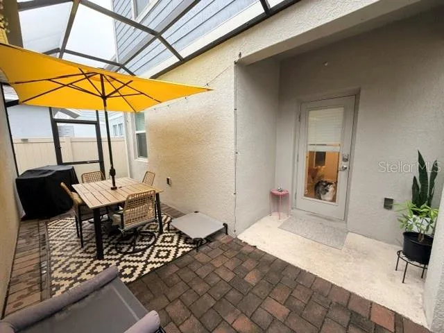 Brick Paver Screened in Patio