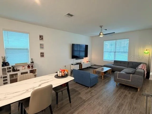 Dining  and Living Room