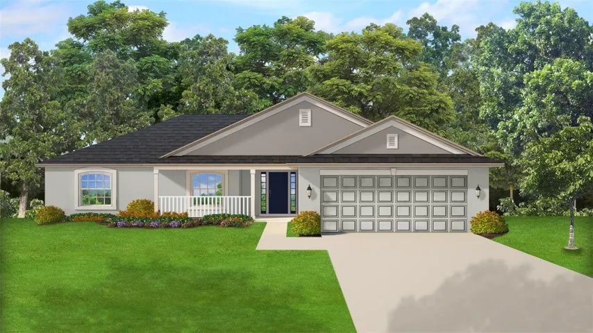 Artist rendering-Not actual house or exterior colors