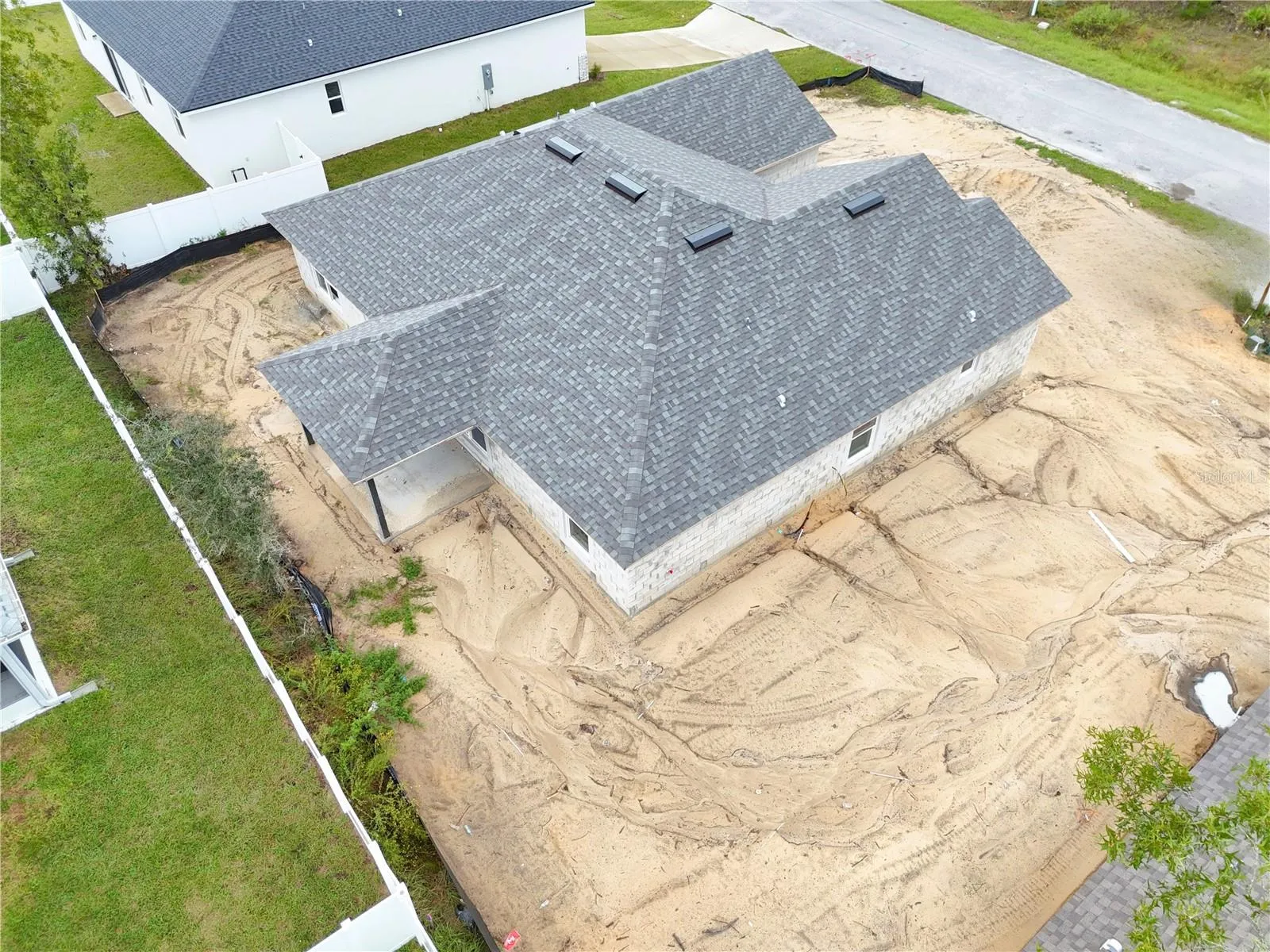 Aerial view of home as of 10/13/2026