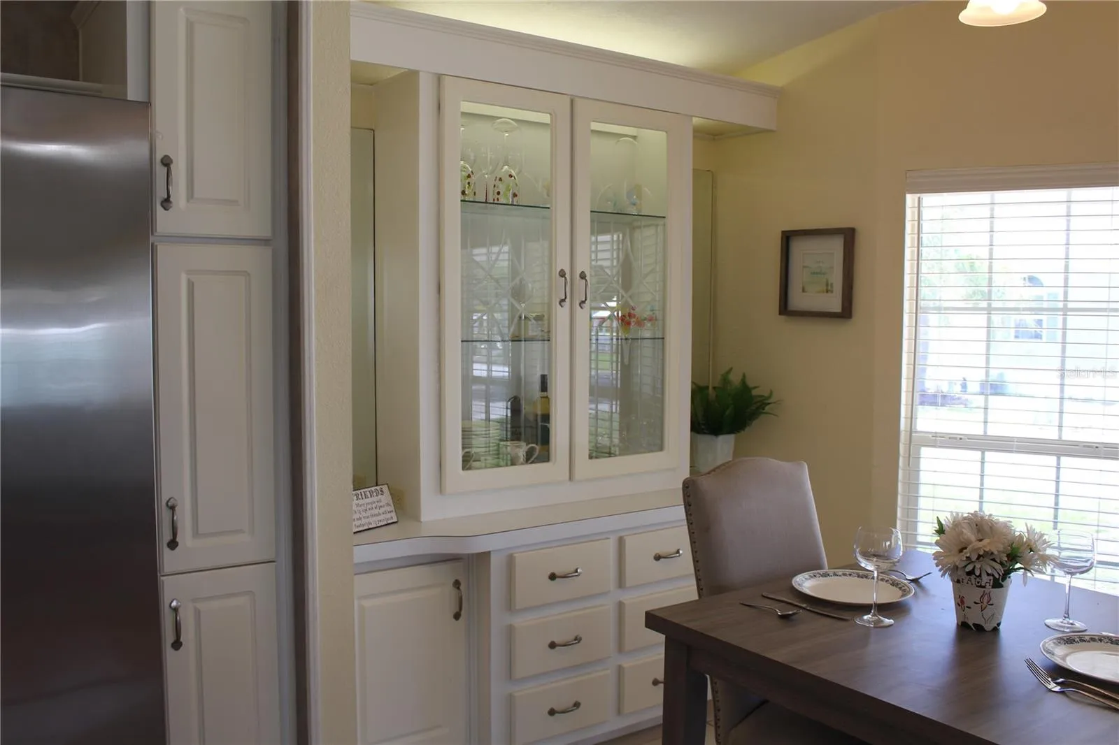Built in Dining Room
