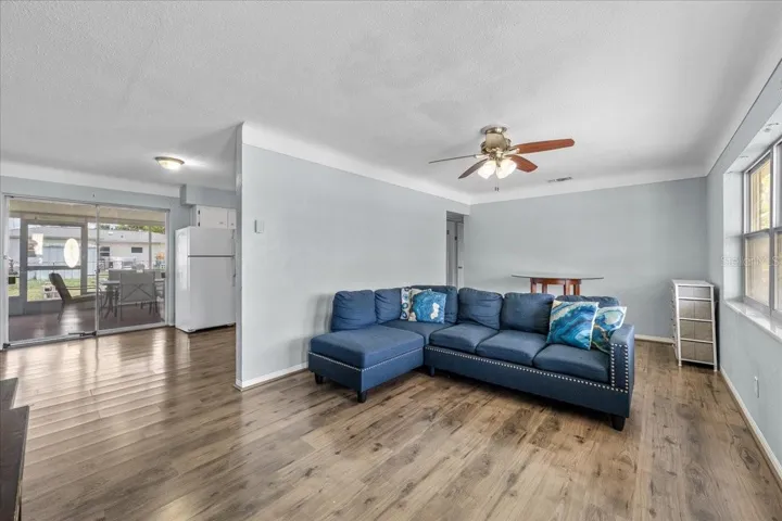 Durable laminate flooring throughout