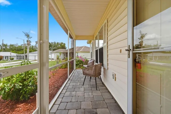 Screened Front Porch