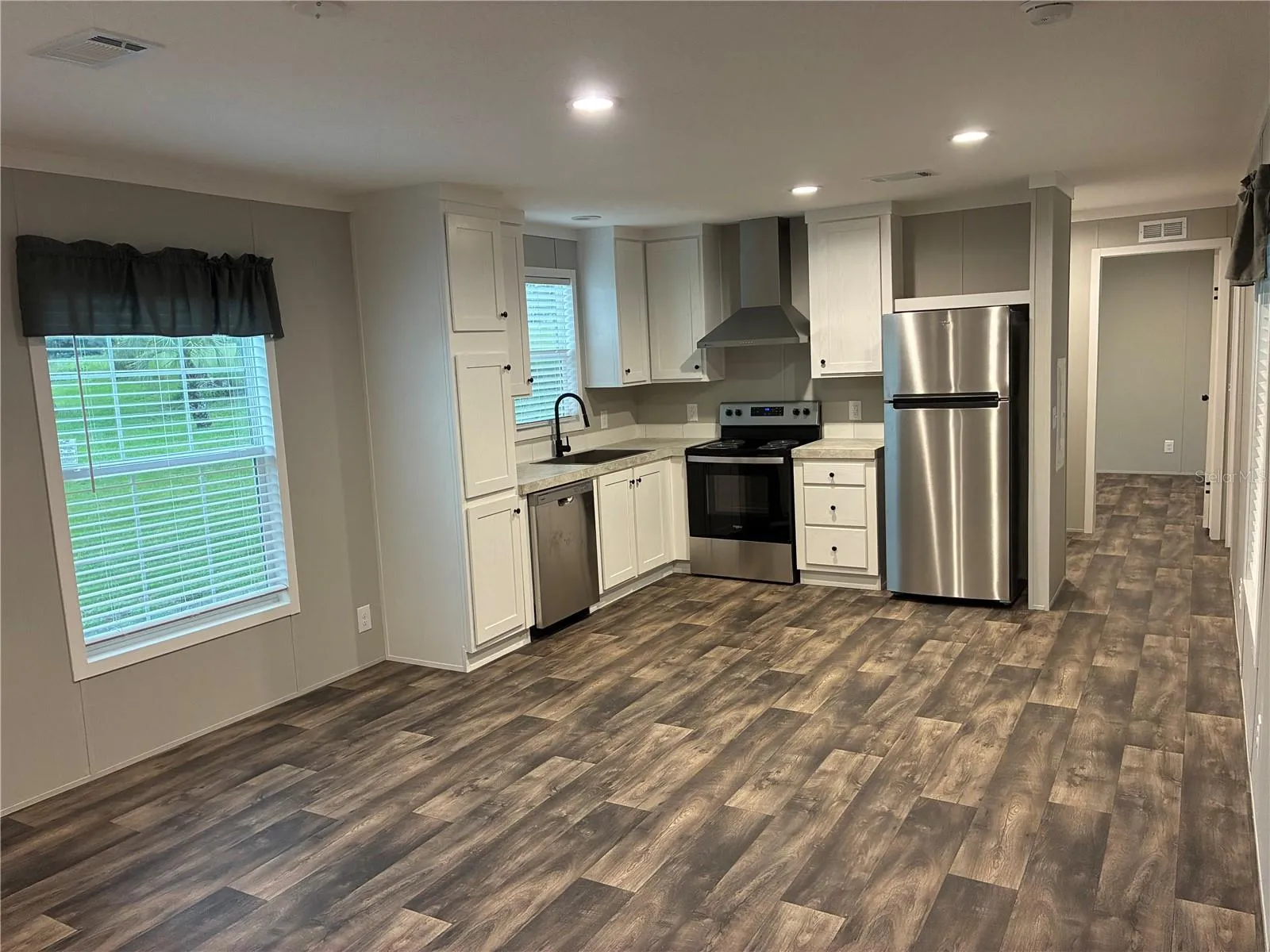 Living Room and Kitchen