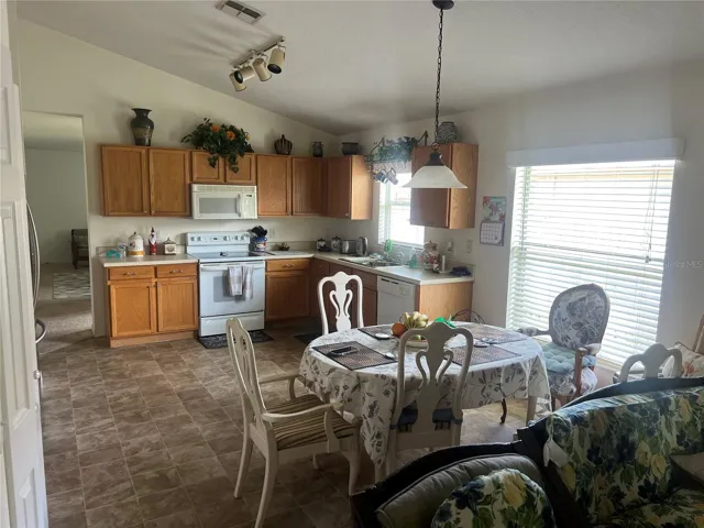 KITCHEN AND DINING RM
